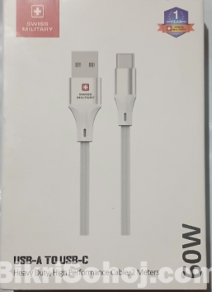 Swiss brand new usb to type c 60 ward come from USA